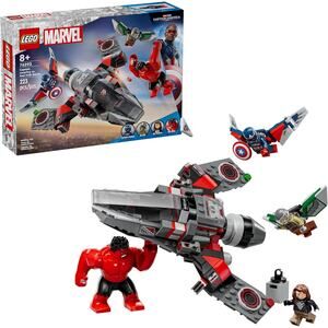LEGO Marvel Captain America vs. Red Hulk Battle Building Set NWT